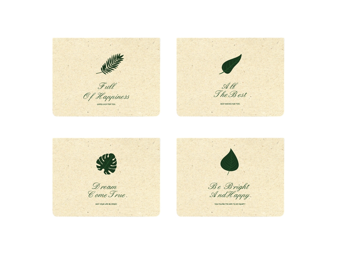 KOFIHETY Tarjetas de felicitación con un rico patrimonio cultural, cartulina verde retro de gramaje alto de 4 x 6 pulgadas, diseños variados con gráficos brill