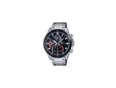 Reloj CASIO EDIFICE Hombre (Piel - Plateado)