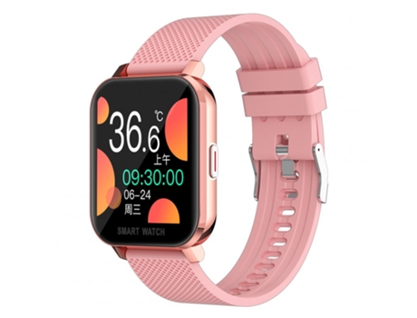 Smartwatch Mt28 Connected Compatible con MultiIos Android Correa Rosasilicona