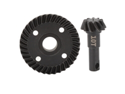 Engranaje Diferencial Helicoidal De Acero 35t 10t Para Coche Rc Crawler 1/10 Con Reducción Del 9% Y Mayor Resistencia.