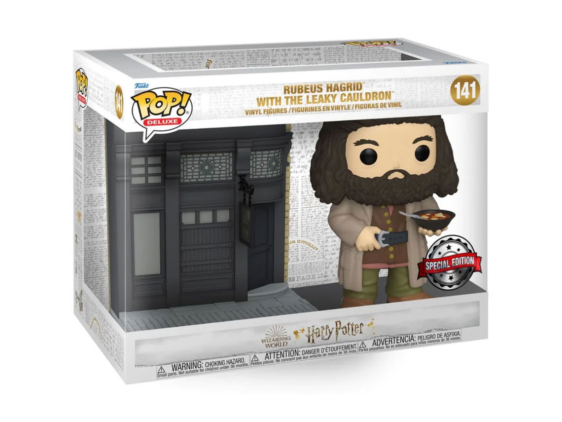 Figura Pop Harry Potter Callejón Diagon Rubeus Hagrid El Caldero Chorreante Exclusiva B.active