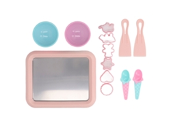Ats-máquina De Helado Roll Con 2 Espátulas Acero Inoxidable 304 Placa Fría Para Smoothies Actividades Familiares