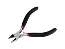 Mini Alicates De Corte De Precisión De 11,4 Cm (4,5 Pulgadas) - Acero Inoxidable Con Mango Antideslizante Para Cables Electrónicos Y Metales Blandos