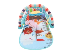 Colchoneta De Gimnasia Infantil Con Suave Piano De Goma Educativo Para Bebés, Diseño De Barco Turquesa.