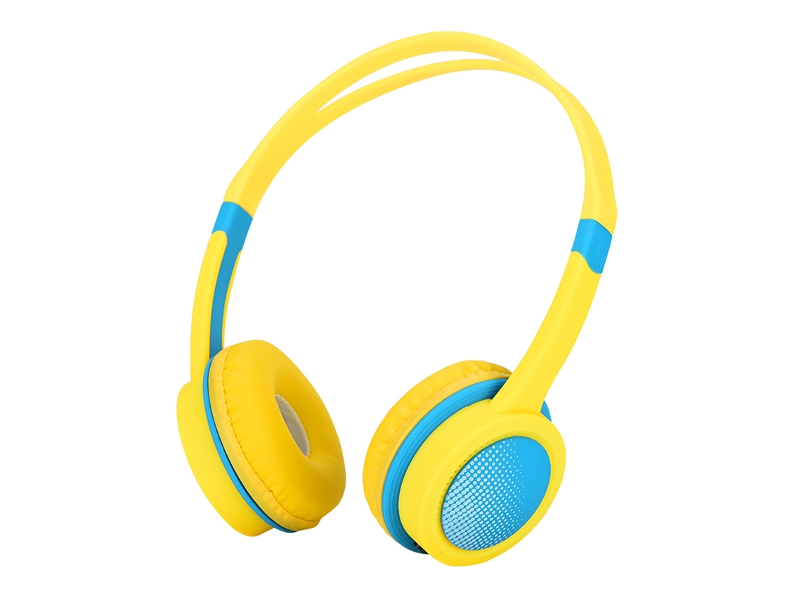 Auriculares Infantiles Con Protección Auditiva De 85 Db, Auriculares Con Cable Para Niños (amarillo)