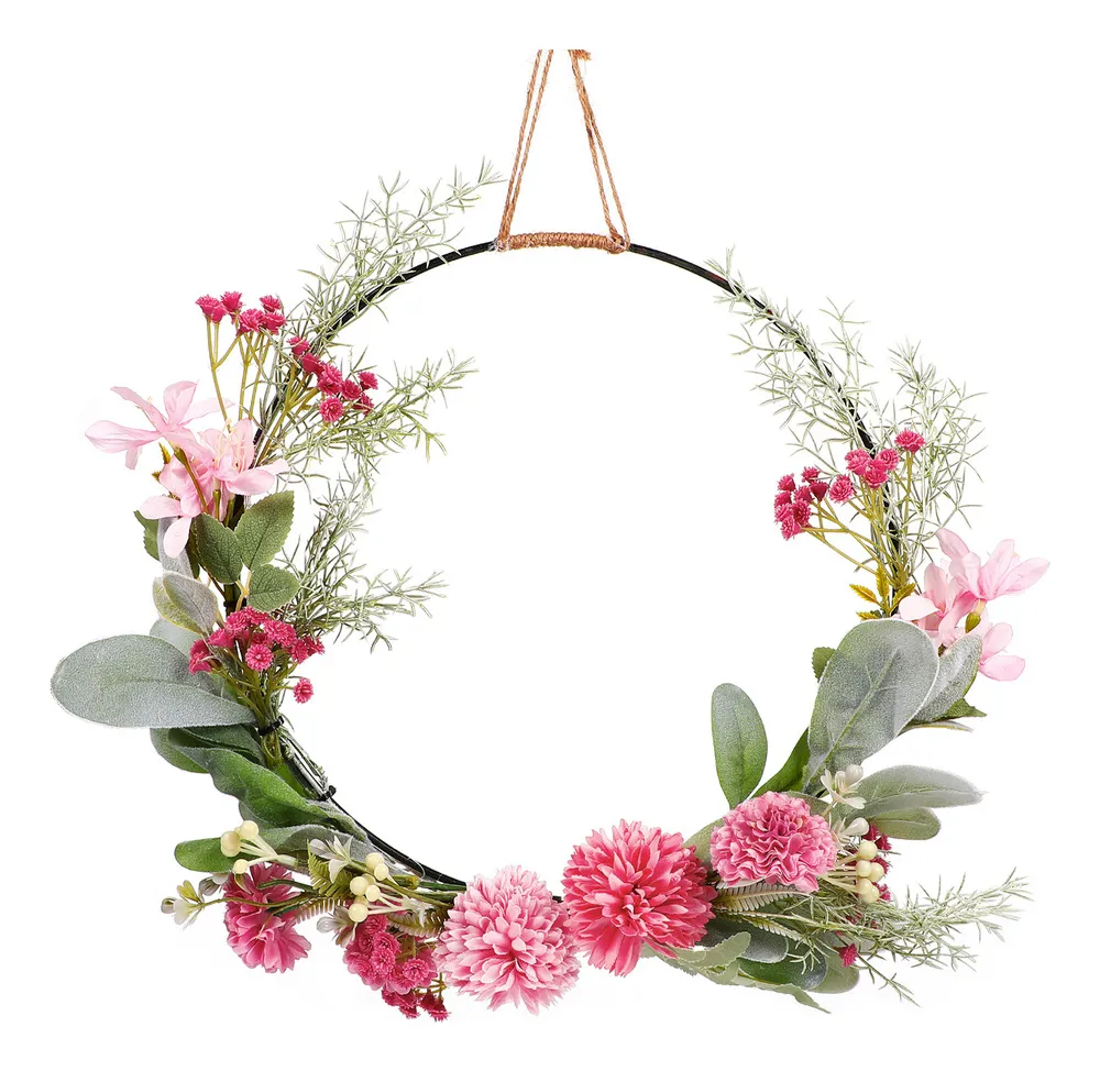 Nuevas coronas de verano para puertas artificiales Wreathvayotoy