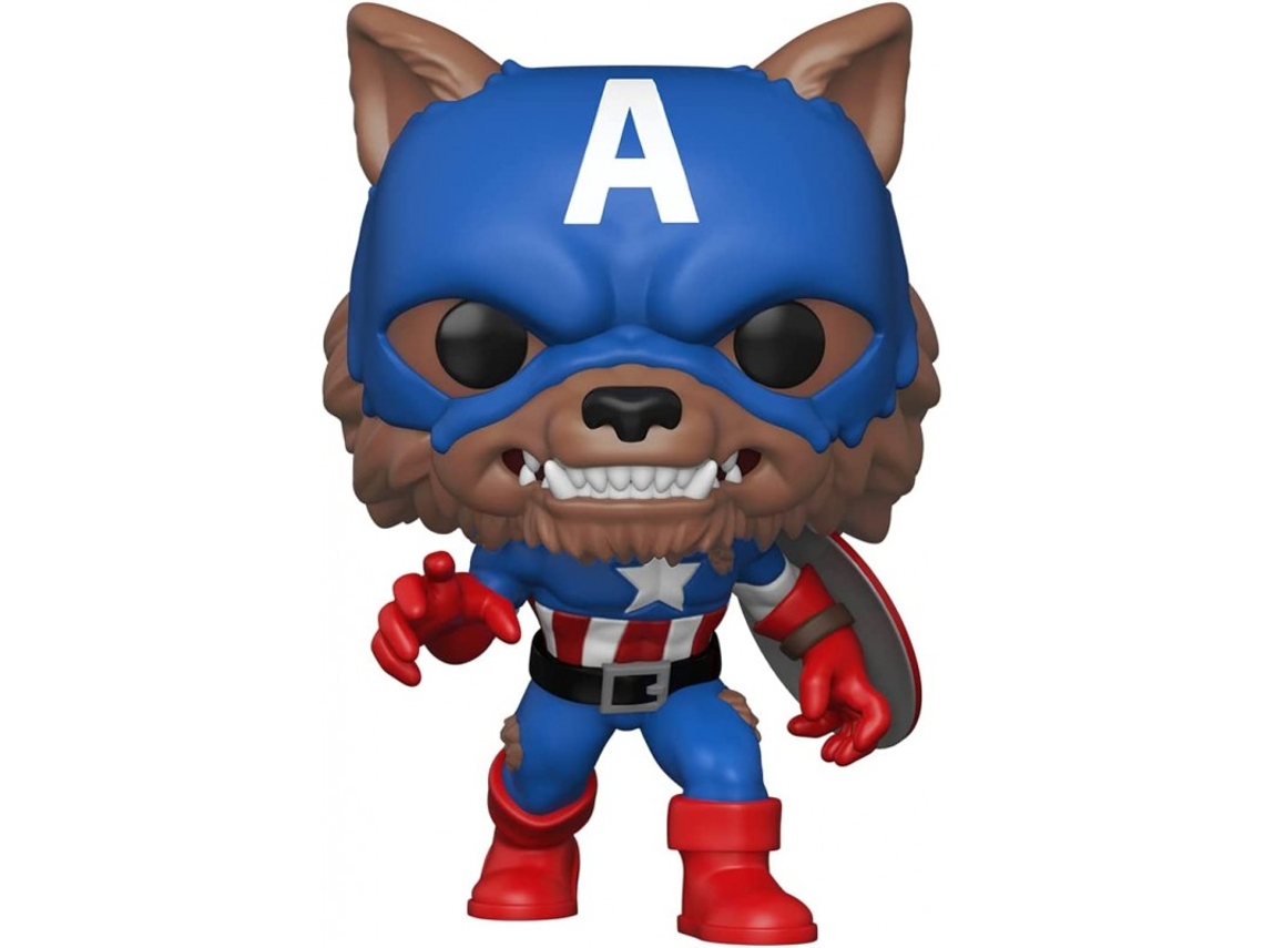 Figura FUNKO pop! marvel capwolf modelo 882 | 55506 edición limitada
