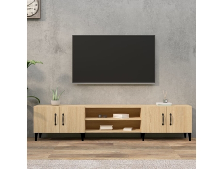 Mueble De Tv VIDAXL Marrón Madera contrachapada (180x31,5x40 cm )