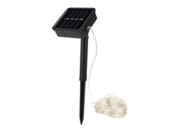 2026-luz De Cadena Solar 10m 100leds Cable De Cobre Impermeable Para Jardín Exterior Patio Villa Decorativa