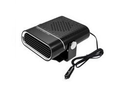 Calentador De Coche De 12 V Desempañador Y Descongelador De Parabrisas Giratorio 360° (negro) Cuich