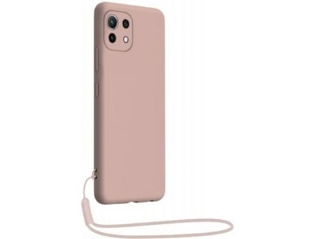 Funda para Xiaomi Mi 11, Mi 11 5G BIGBEN CONNECTED Silicona Rosa