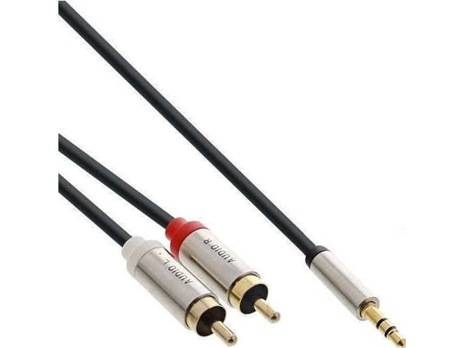 Cable de Audio INLINE (10 m - Negro)