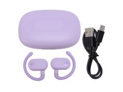Auriculares Bluetooth Con Cancelación De Ruido Y Traducción, Compatibles Con 144 Idiomas, Traducción En Tiempo Real, Color Morado.