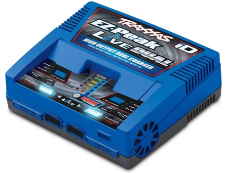 Piezas para Teledirigidos TRAXXAS Charger, DUAL EZ-PEAK LIVE 26-AMP NIMH/LIPO 4S 200W (Edad Minima: 14 años)