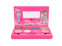 -caja De Maquillaje Portátil Para Niñas Con Brillo Labial Y Sombras De Ojos Juguete Regalo H102z