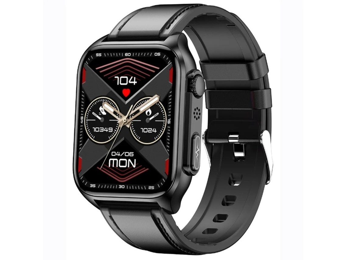 Reloj inteligente con Bluetooth, llamadas, ECG, monitoreo no invasivo de azúcar en sangre, temperatura, frecuencia cardíaca y monitoreo de So Yizhood