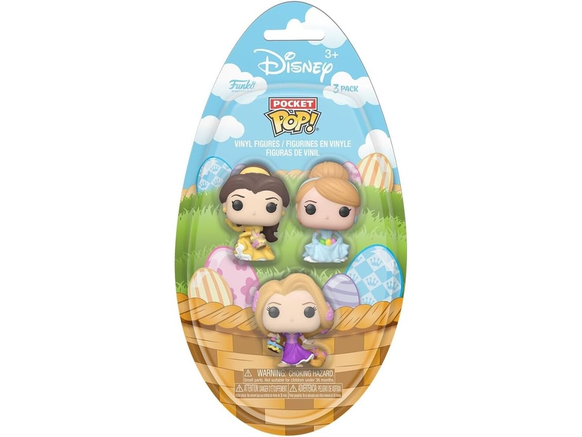 Pocket Pop Blister 3 Figuras Disney Princess Easter B.active