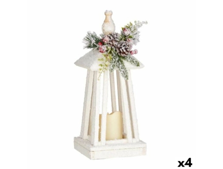 Farol LED Blanco 16 x 40 x 16 cm (4 Un)