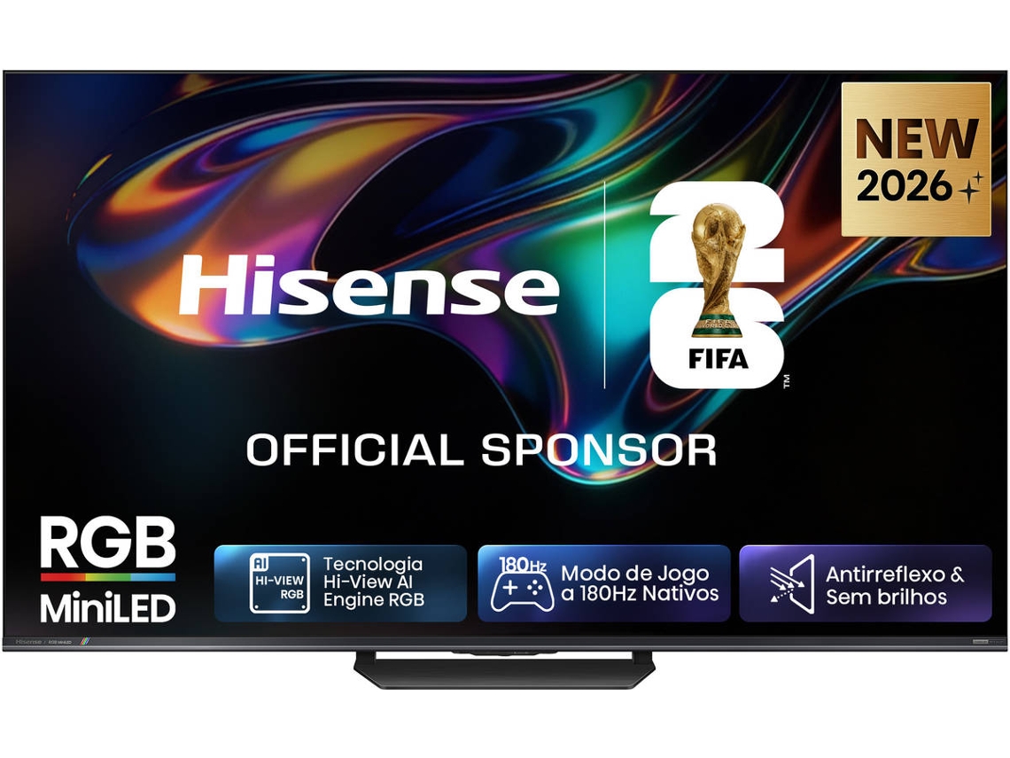 TV HISENSE 55UR8S (MiniLED RGB - 55'' - 140 cm - Ultra HD - Smart TV)
