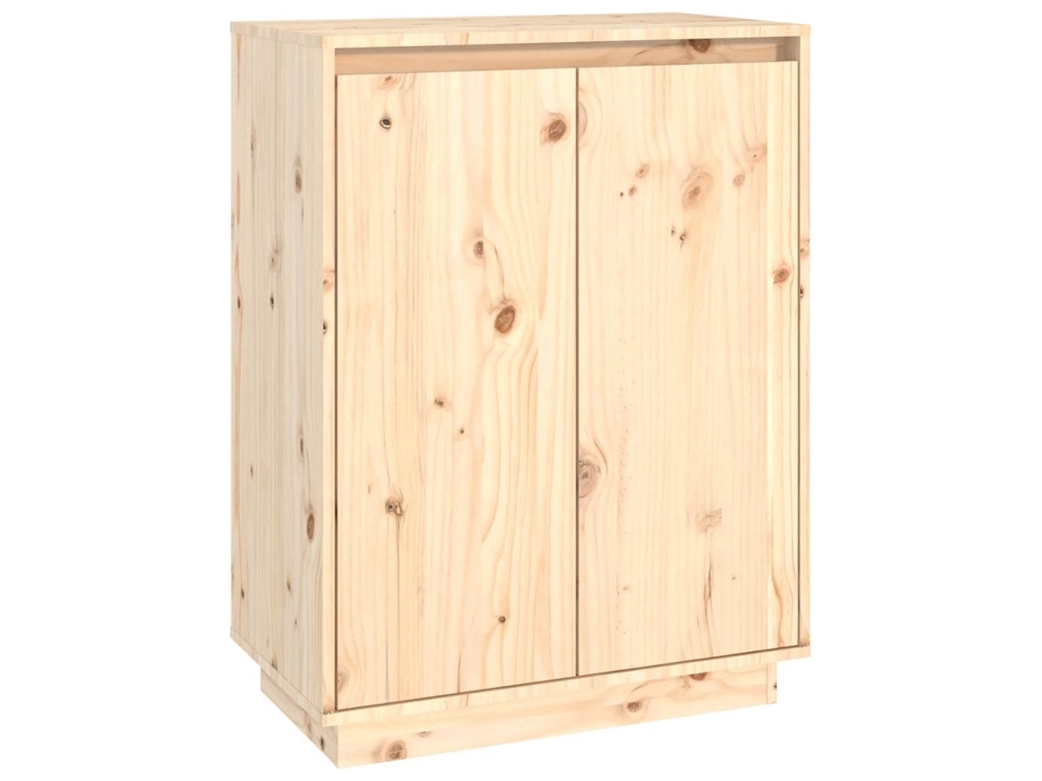 Maison Exclusive - Zapatero De Madera Maciza De Pino 60x35x80 Cm