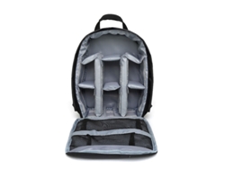 Mochila impermeable gris Cuich para actividades al aire libre, bolsa para cámara