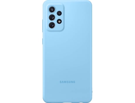 Funda SAMSUNG Galaxy A72 Silicona Azul