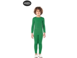 Disfraz Unisex CAR&GUS Conjunto de 2 medias verdes de elastano (Tam.: 3-4 anos)