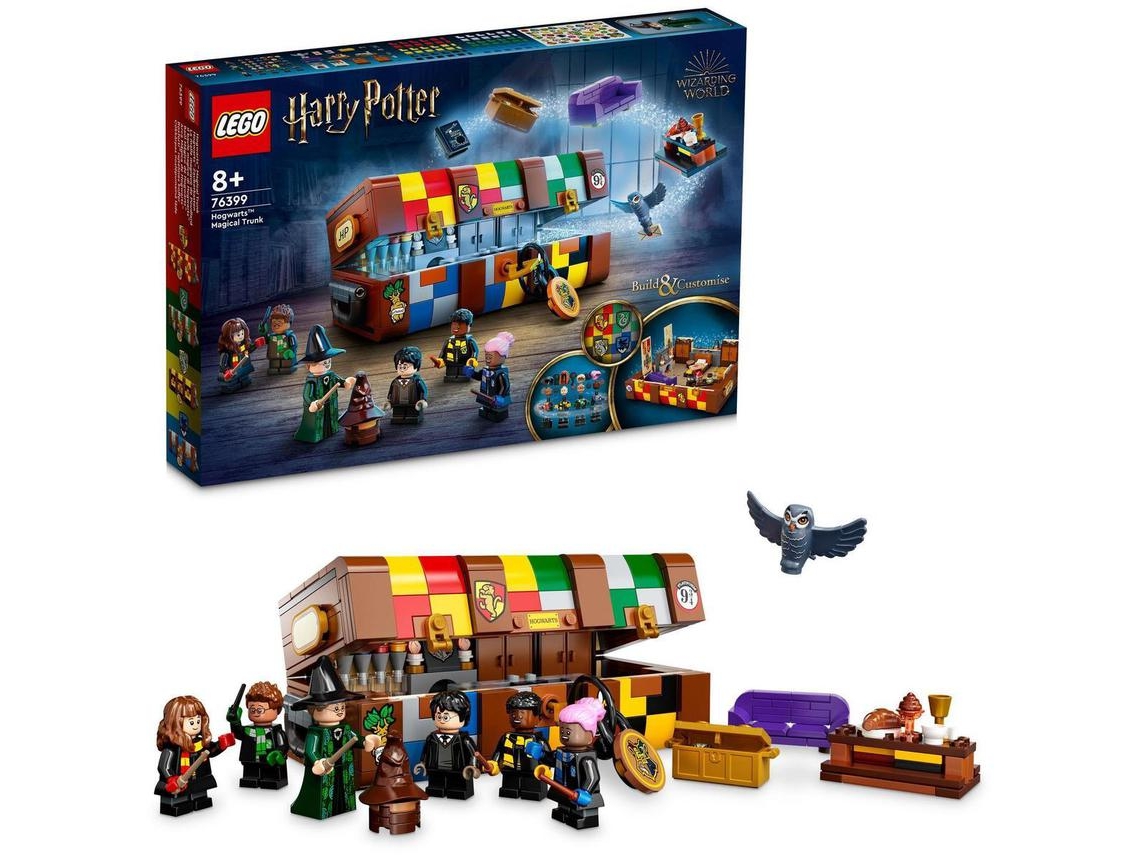 LEGO Harry Potter: Arca Mágica de Hogwarts™, kit de construção; brinquedo colecionável e fantástico para crianças 8+ (603 peças)