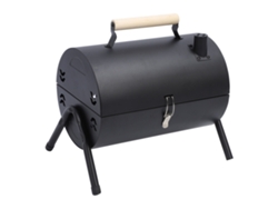 Parrilla de carbón portátil con doble chimenea