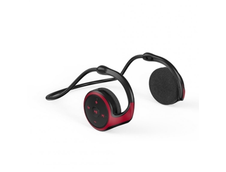 Auriculares Bluetooth A23 Inalámbrico 5.0 Mini 8D Sonido Envolvente Música FM Radio Rojo