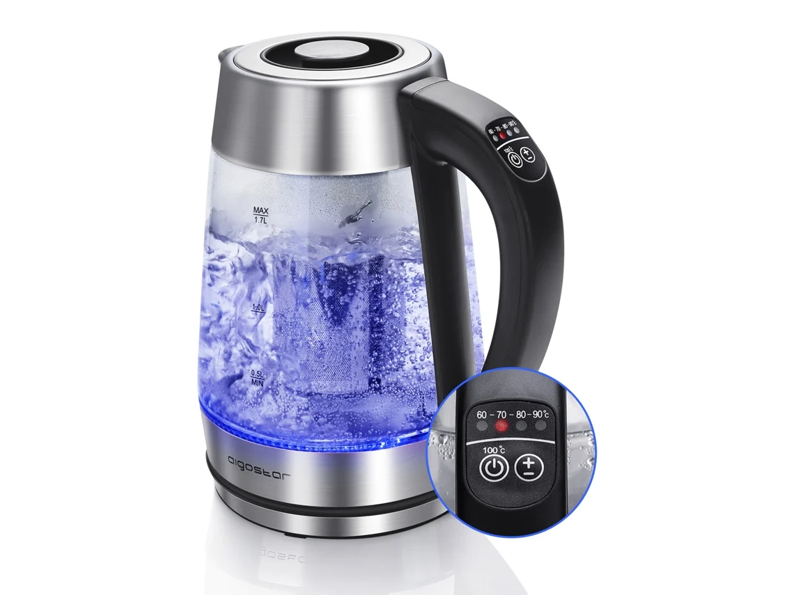 Hervidor Eléctrico AIGOSTAR  Aigostar Cris 1.7 L 2200 W