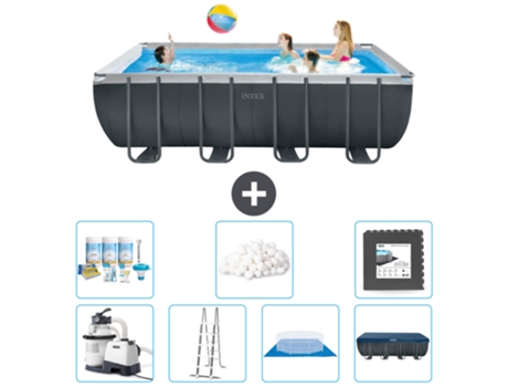 Piscina Tubular INTEX 26356GN-CB43 (17203 L - 274x132cm)