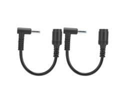 Cable Convertidor De Adaptador De Corriente De 7,4 X 5,0 Mm Hembra A 4,5 X 3,0 Mm Macho Con Pin Para Hp Ultrabook Dell (2 Unidades)