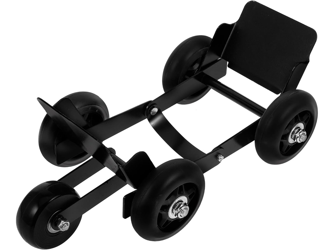 Carro De Transporte De Alta Resistencia De Color Negro Para Neumáticos De Motocicleta, Herramienta De Emergencia Para Mover Triciclos...