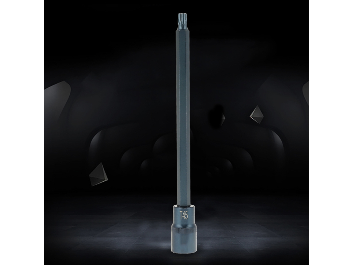 Destornillador Eléctrico Plum Baqueta De Enchufe Herramienta De Conducción 1/2" 200mm (t45) Estrella