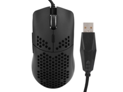 Ratón Para Juegos Con Cable Hxsj J900 Con 6 Botones Programables, Iluminación Rgb, Diseño Ergonómico Y Dpi Ajustable (6400).