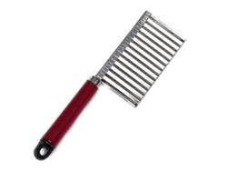 Cortador de patatas manual de acero inoxidable Rosewell para patatas fritas y chips