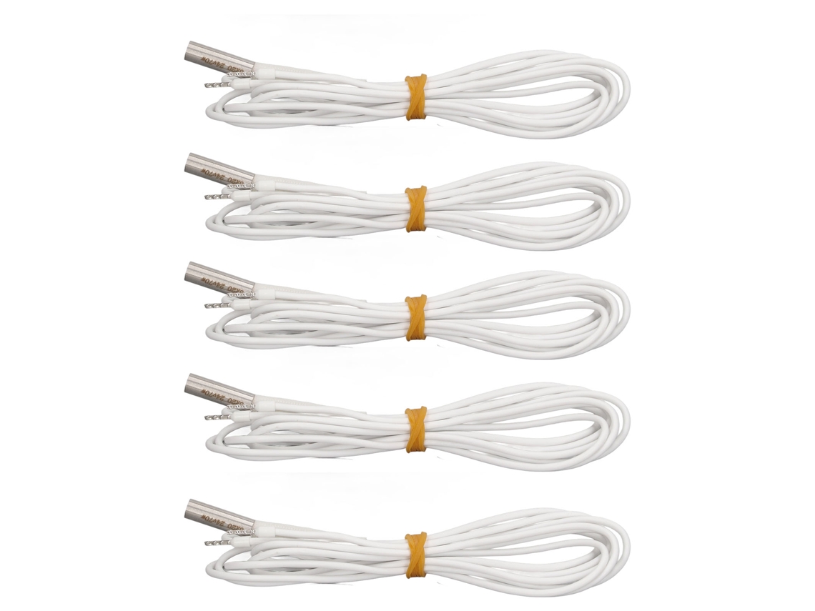Cartucho De Aquecimento 70w Aço Inoxidável Para Impressora 3d Ender 3 24v 1m 5pcs