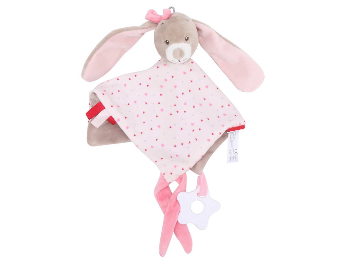 Toalla Chupete Para Bebé - Juguete De Peluche Calmante Animal Para Bebés Y Lactantes