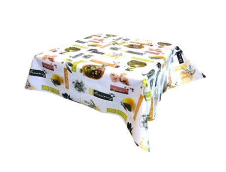 Mantel de hule estampado por metros - Aceitunas Aceite Oliva 43750-1 EXMA 100 x 140 cm