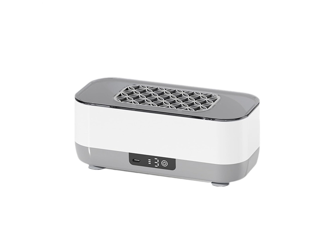 Dispositivo De Limpieza Ultrasónica - Limpiador De Joyas, Lavadora Doméstica | Limpiador Multimodo De 360° (blanco)