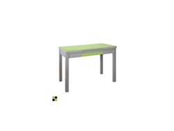 Mesa Cocina Extensible Tetra MOMMA HOME (Verde - Vidrio templado -160/100x60x76 cm)