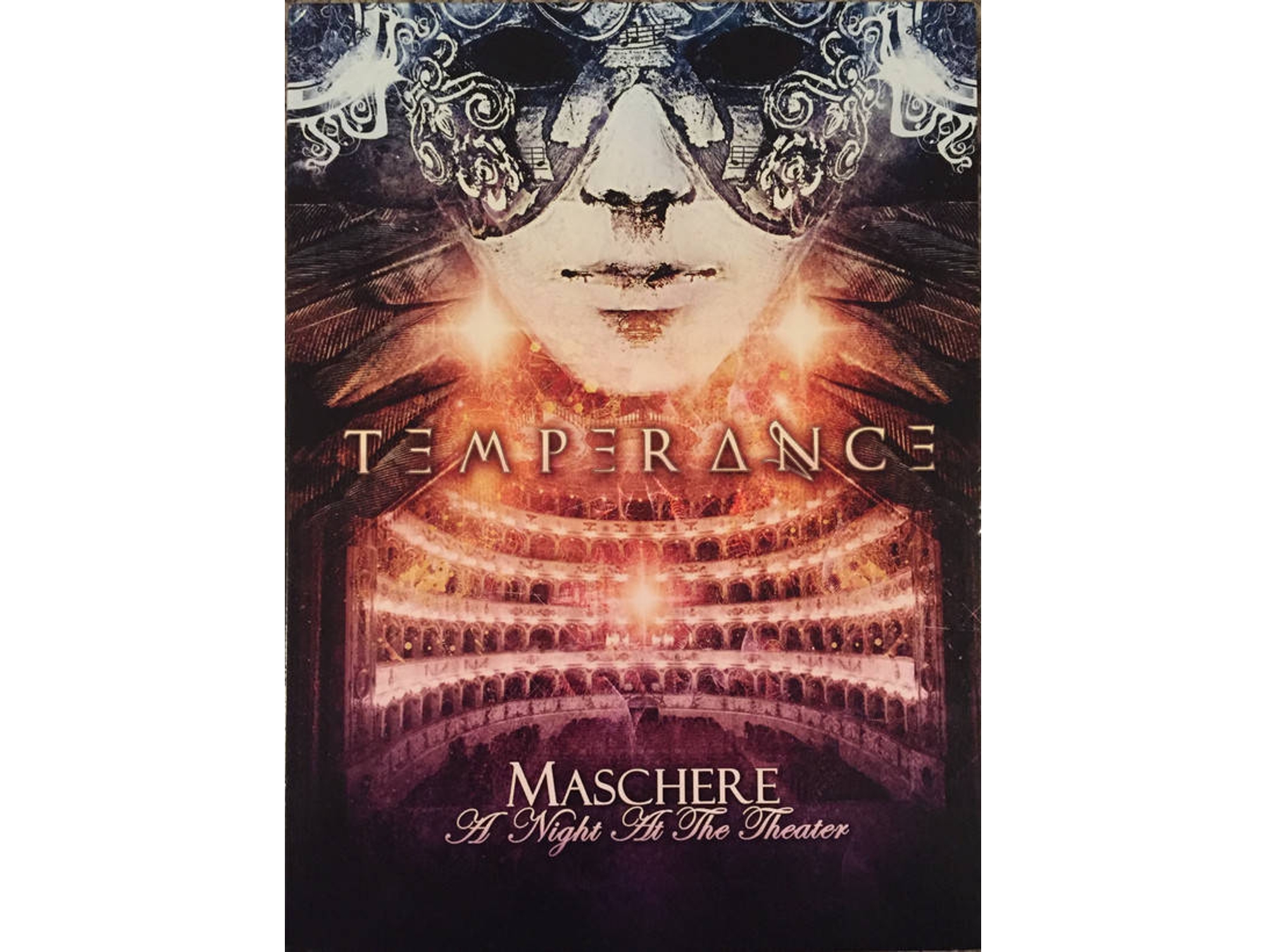 CD + DVD Temperance - Maschere - Maschere, A Night At The Theater