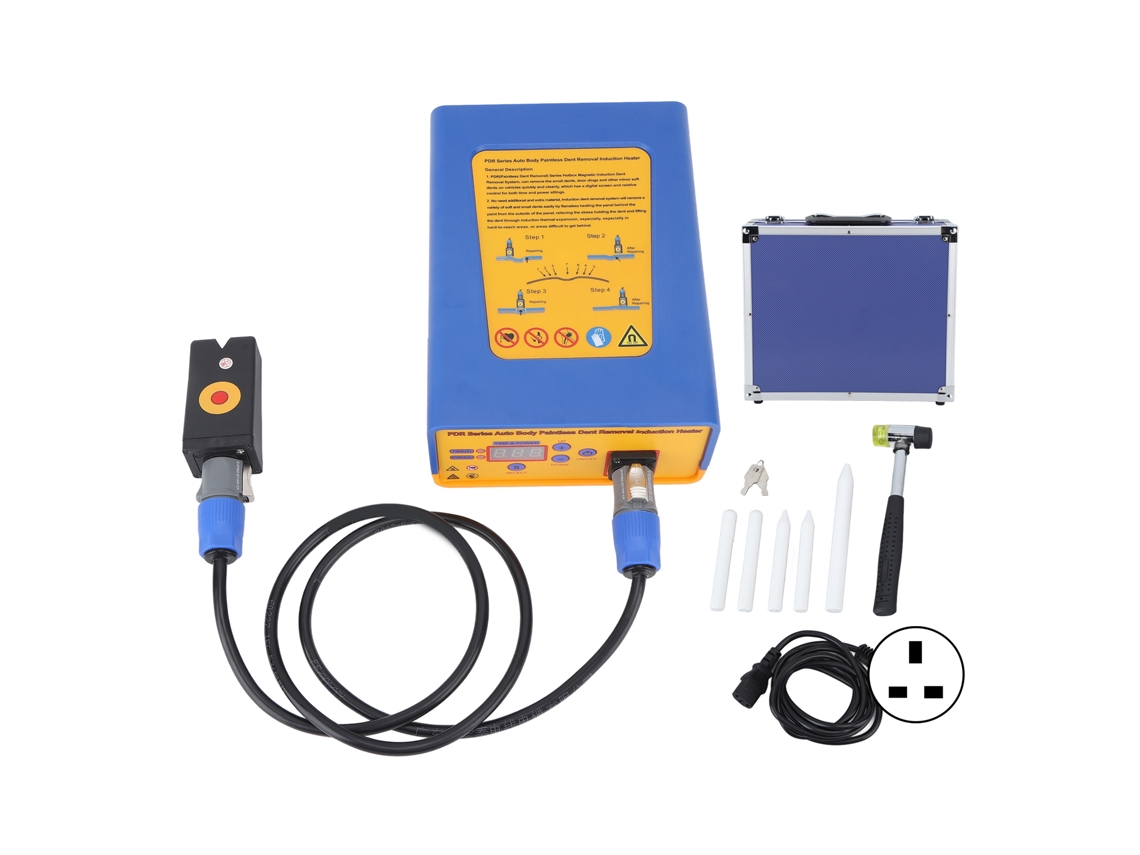 Máquina para reparar abolladuras de chapa metálica. Herramienta para coche de 1000 W.