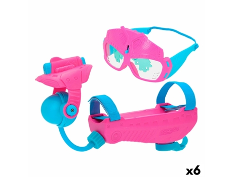 Pistola de Agua EOLO Aqua Gear Rosa 38 x 8 x 7,5 Cm (Edad Mínima Recomendada: 6 años - 6 unidades)