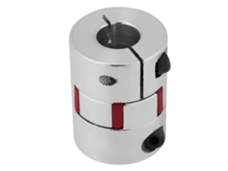 Conector De Eje Cilíndrico En Aleación De Aluminio D30 L40 (13 Mm-13 Mm) Para Transmisión Mecánica.