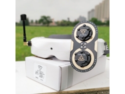 1 Unidademaple Antena Fpv Sem Fios 5.8ghz 11dbi Rhcp Sma para Drone Rc Fatshark Eachine Skyzone Goggles MDUG
