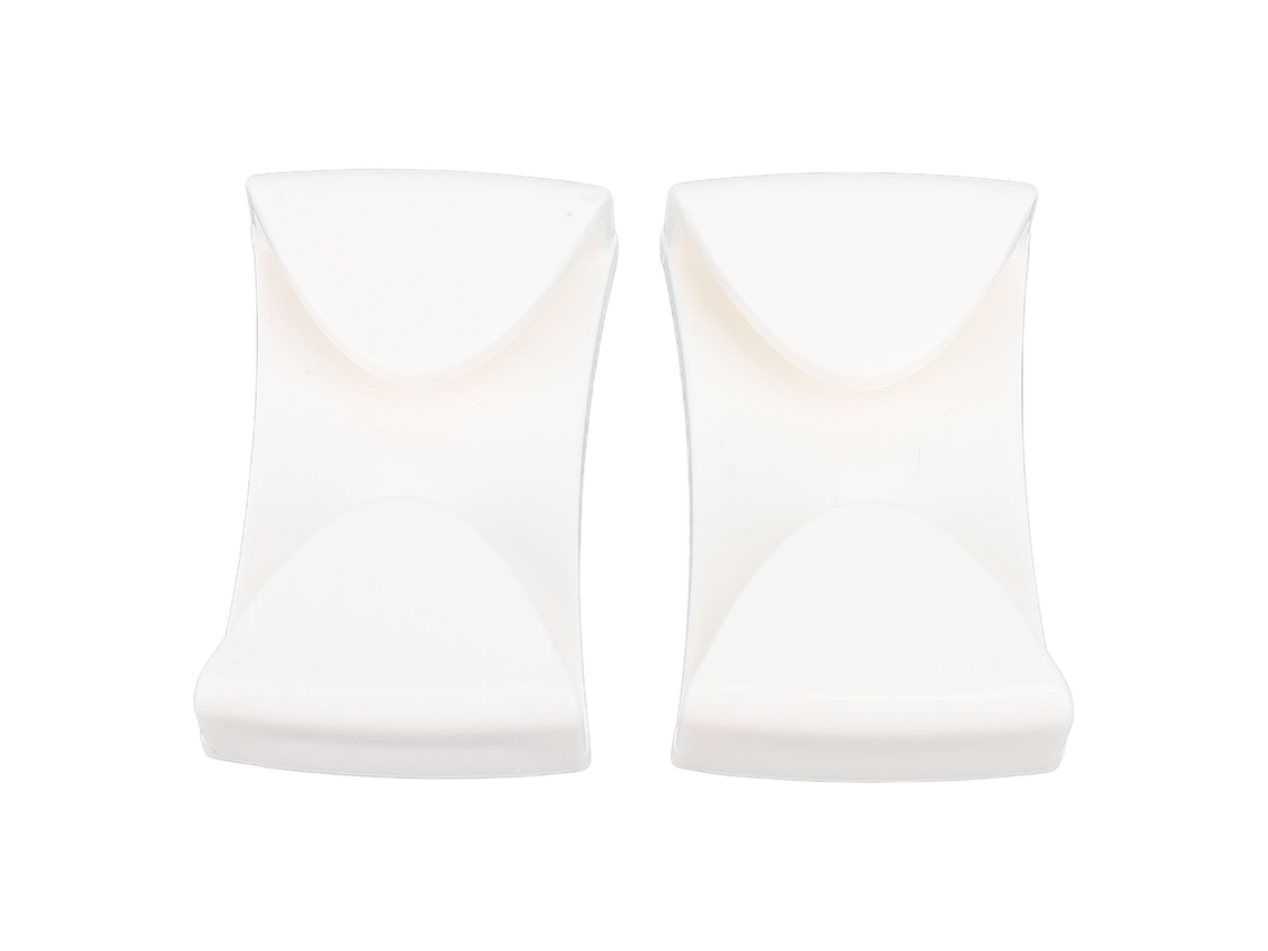 Ats-2 Clips Para Gafas De Esquí Y Casco De Esquí, Fácil Instalación, Fijador Para Deportes De Invierno, Blanco