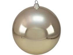 Bola de Navidad EUROPALMS (Dorado - 30 cm)