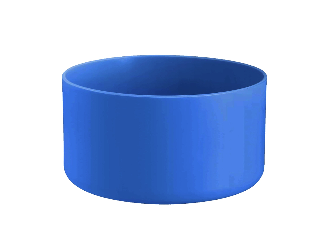 JILLIOPER Set de vasos térmicos de silicona antideslizante, alta temperatura, set de vasos de 7,5 cm y 9 cm con base de silicona